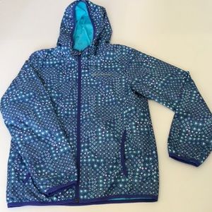 Colorful Columbia rain jacket